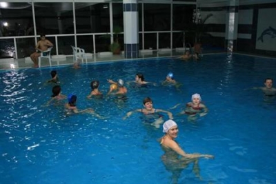 Еще один спортивный вечер на Святках: водное поло - женский турнир.